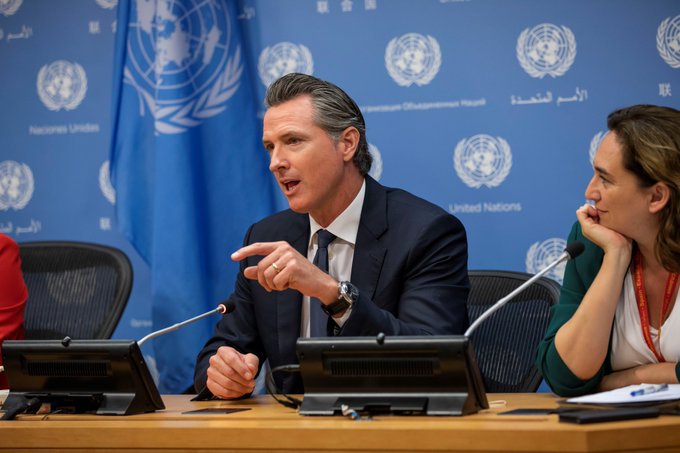 Newsom Goes MAGA?